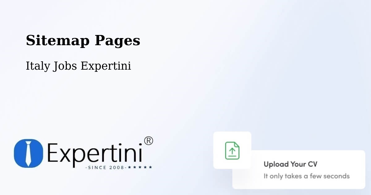 Sitemap Pages - Odolo - Italy Jobs Expertini